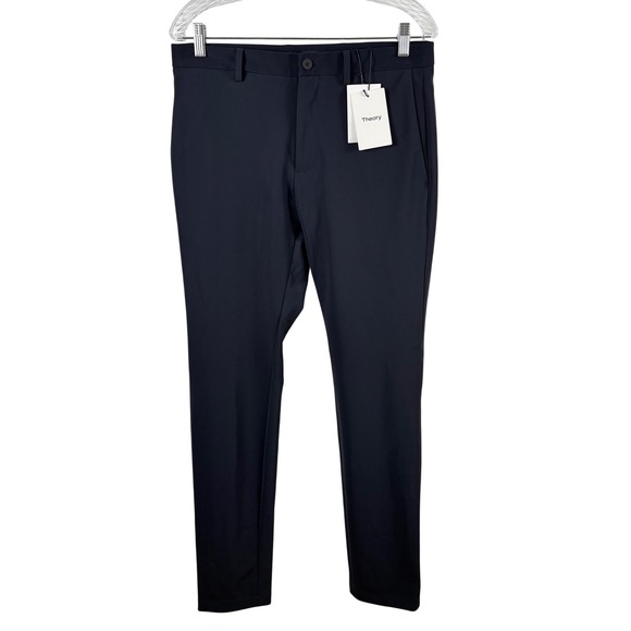 Theory Other - NWT Theory Zaine Precision Ponte Pant Men's 30x32 Baltic Blue Straight $225 MSRP